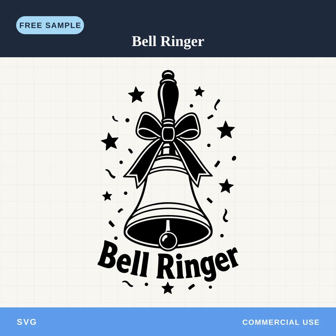 Free Bell Ringer SVG sample