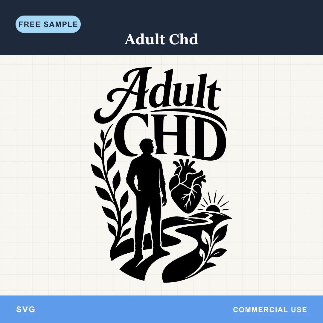 Free Adult Chd SVG sample