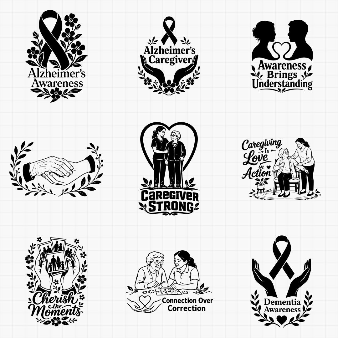 Alzheimer's & Dementia Awareness Designs - Thumbnail 2