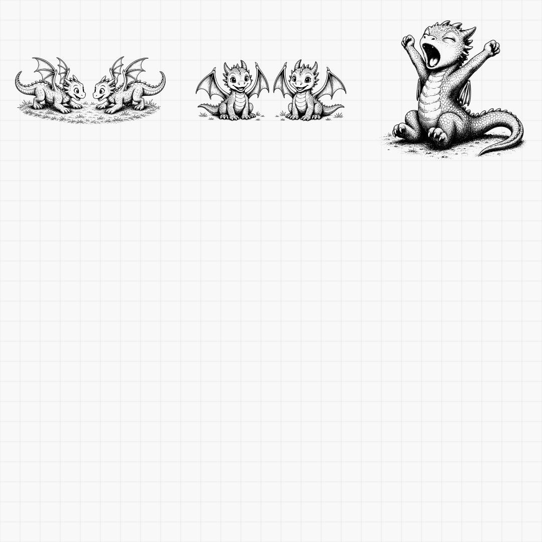 Baby, Friendly & Family Dragons - Thumbnail 5