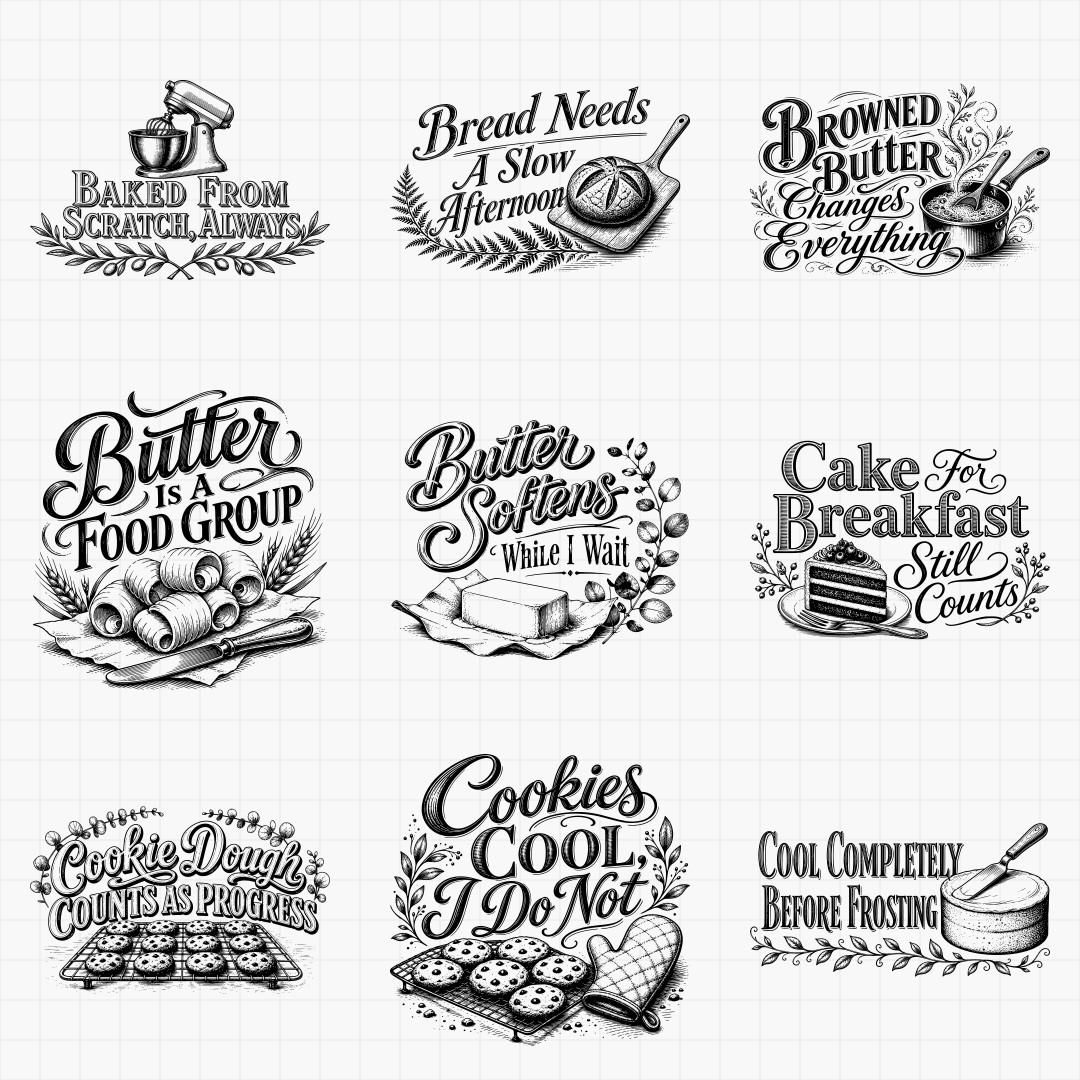Baking Sayings & Kitchen Humor - Thumbnail 2