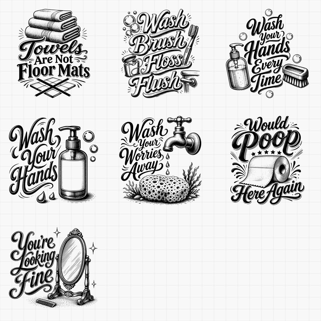 Bathroom Humor Signs - Thumbnail 6