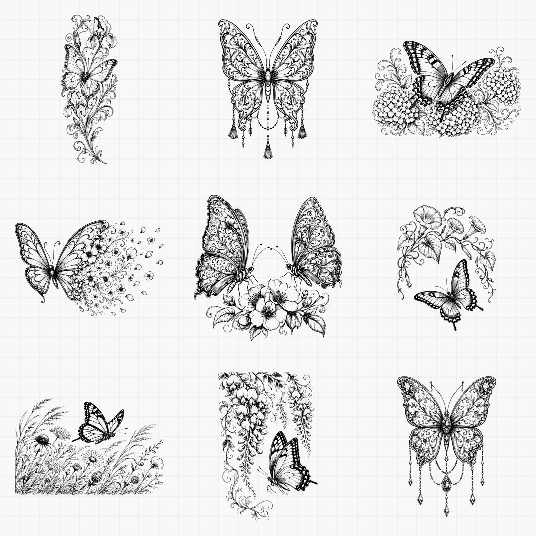 Beautiful Butterfly Designs - Thumbnail 2