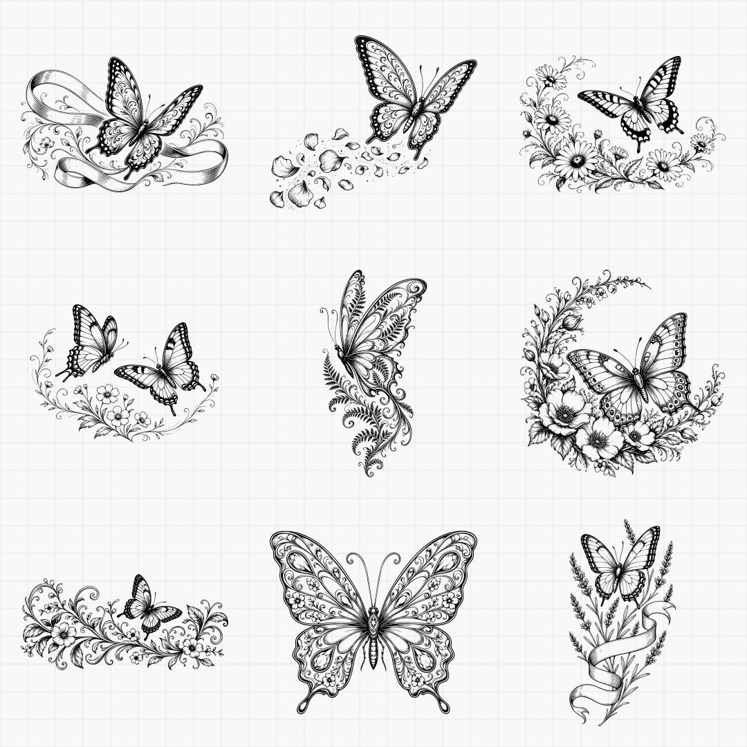 Beautiful Butterfly Designs - Thumbnail 3