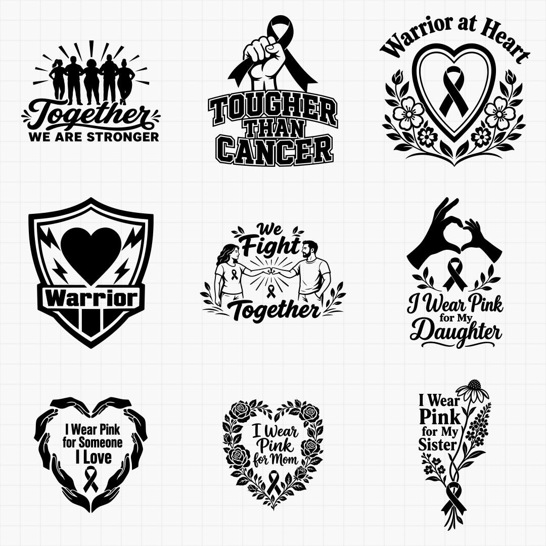 Breast Cancer Awareness & Survivor Designs - Thumbnail 6