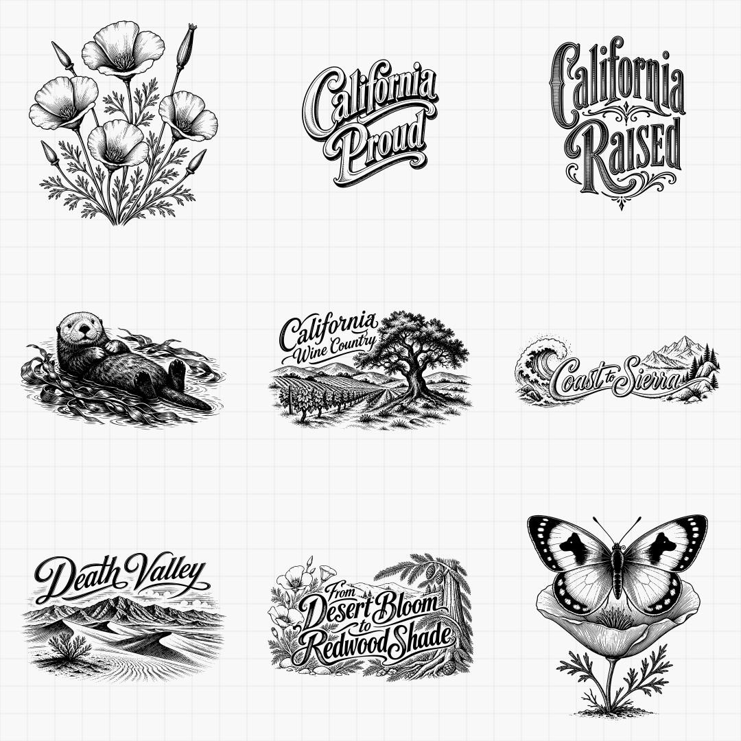 California State Pride & Travel Designs - Thumbnail 4