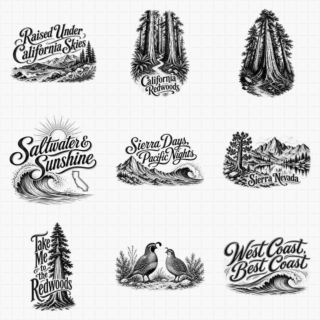 California State Pride & Travel Designs - Thumbnail 6