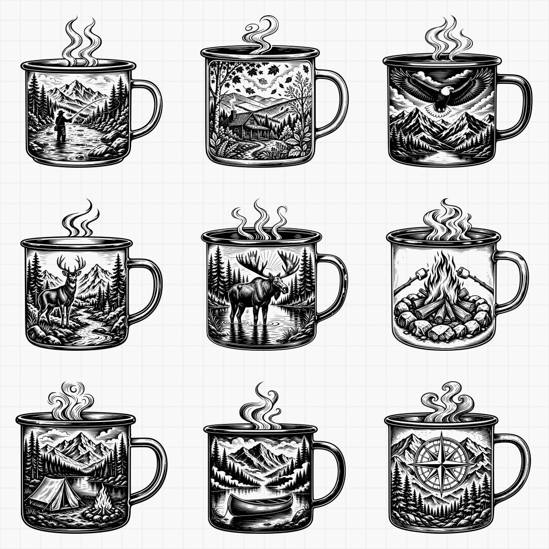 Camp Mug Wilderness Scenes - Thumbnail 2