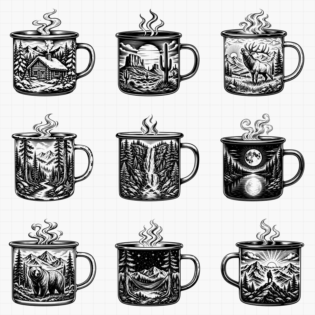Camp Mug Wilderness Scenes - Thumbnail 3
