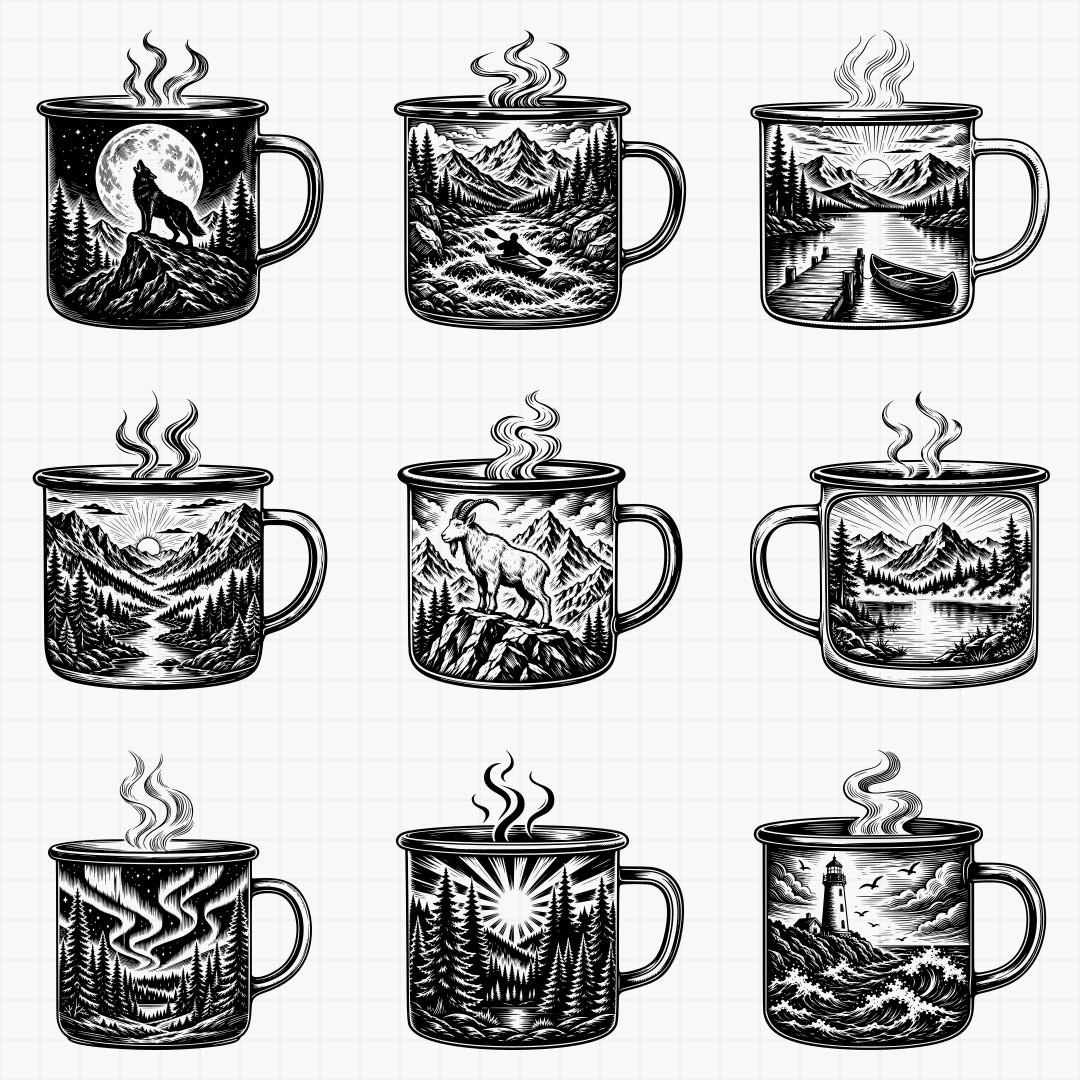 Camp Mug Wilderness Scenes - Thumbnail 4