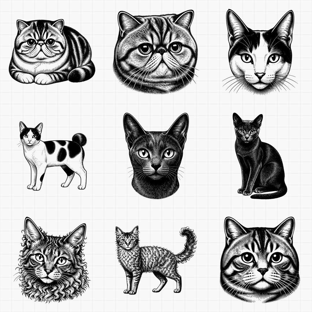 Cat Breed Designs — Part 2 - Thumbnail 4