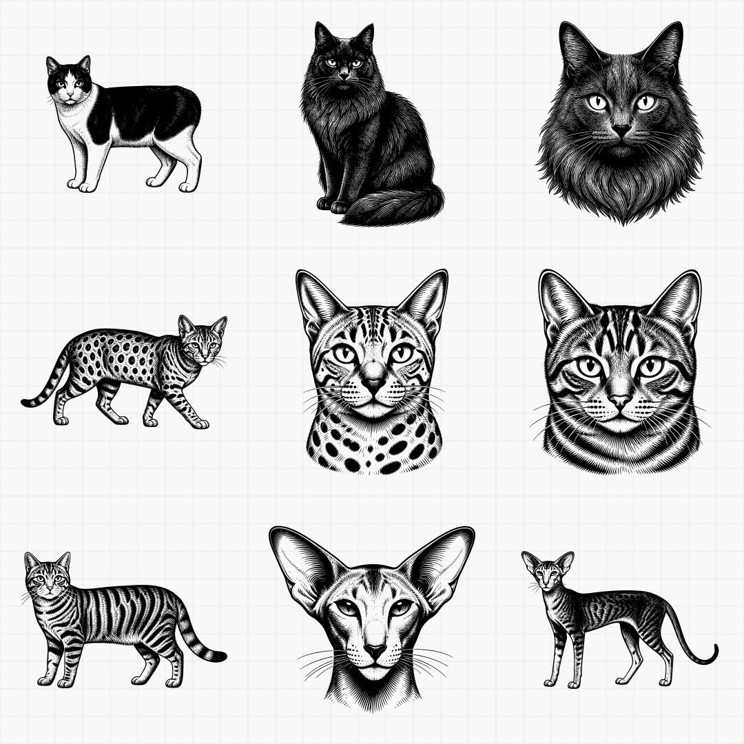 Cat Breed Designs — Part 2 - Thumbnail 5
