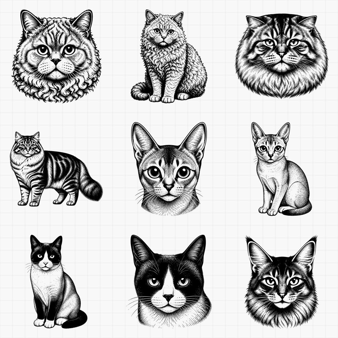 Cat Breed Designs — Part 2 - Thumbnail 6