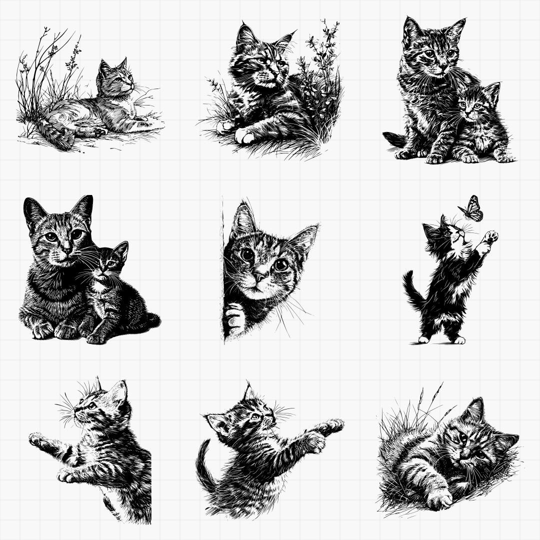 Cat Designs Pack - Thumbnail 3