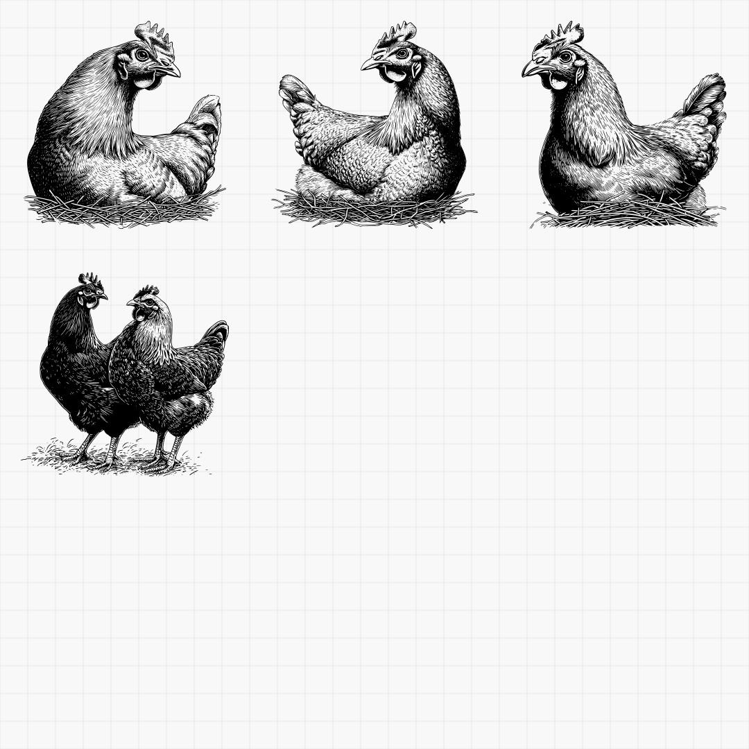 Chicken Designs Pack - Thumbnail 6