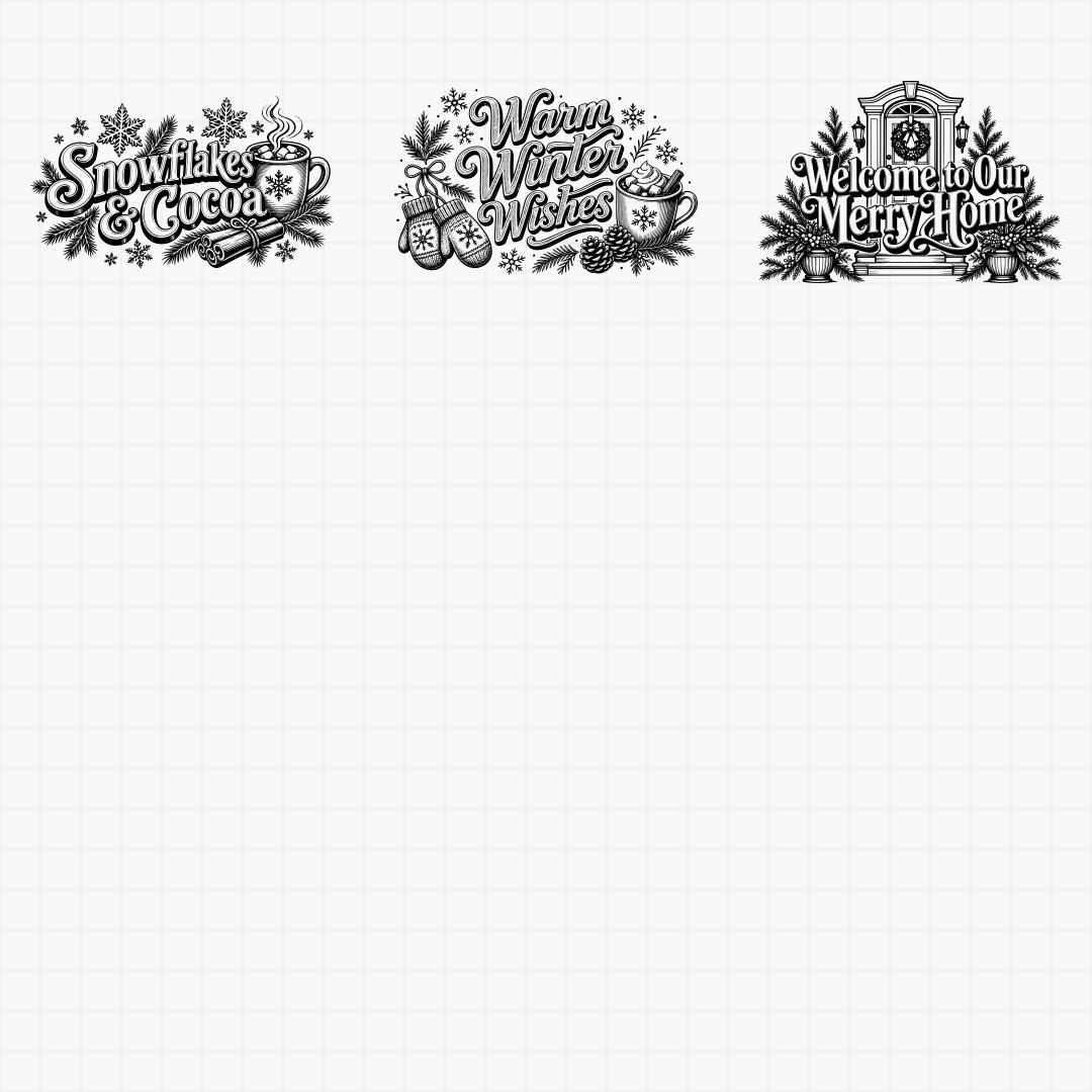 Christmas Cutting Board Sayings - Thumbnail 5