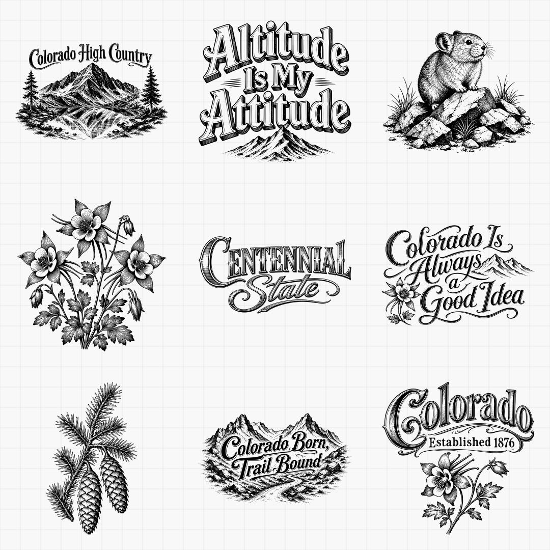 Colorado State Pride & Travel Designs - Thumbnail 2
