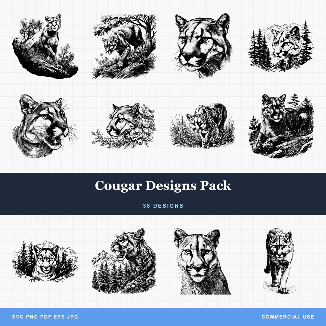 Cougar Designs Pack