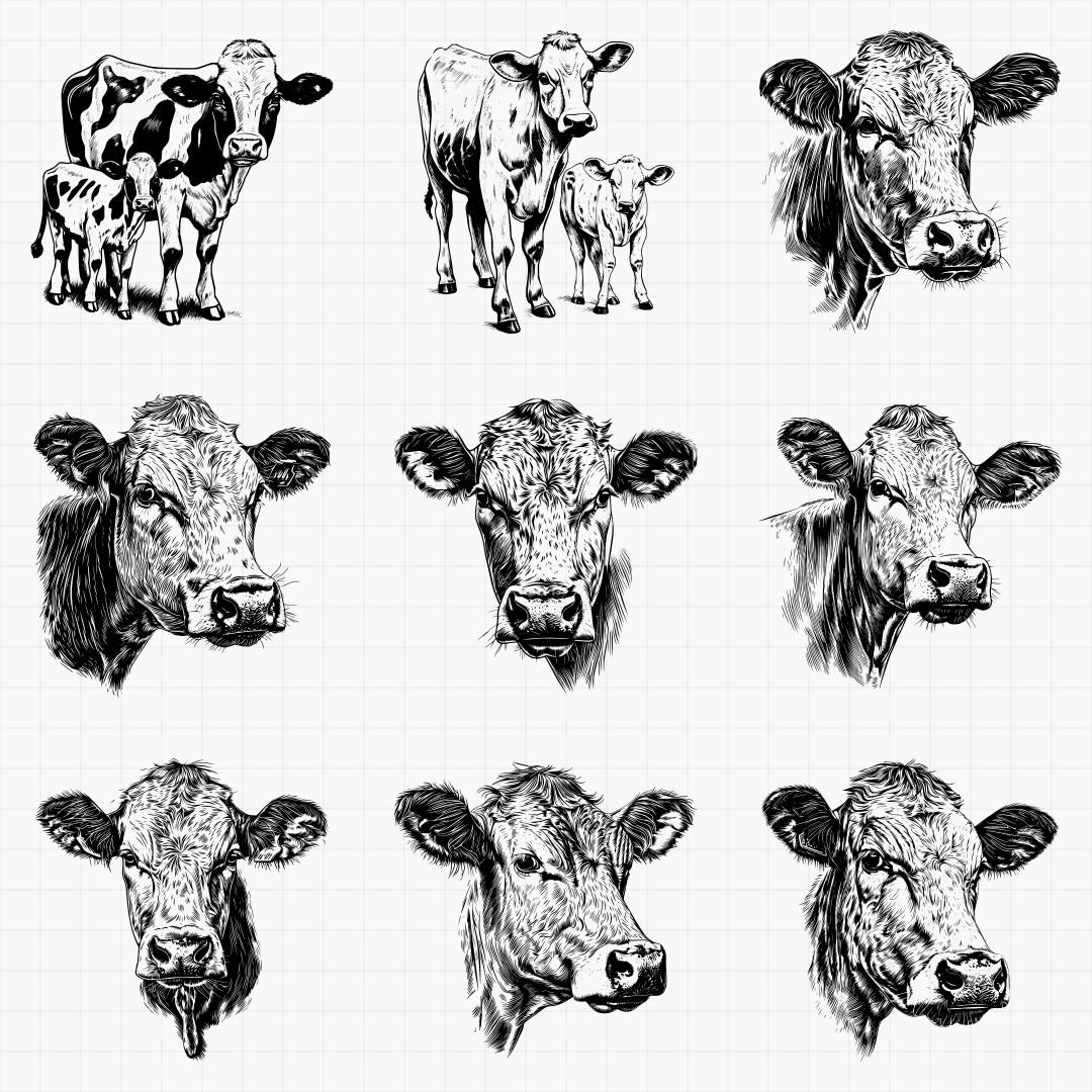 Cow Designs Pack - Thumbnail 4