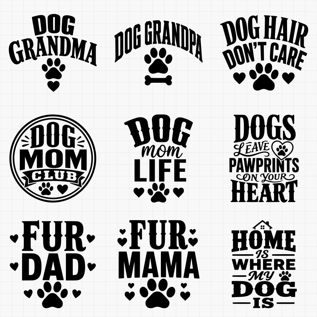 Dog Mom & Dog Dad Sayings Pack - Thumbnail 3