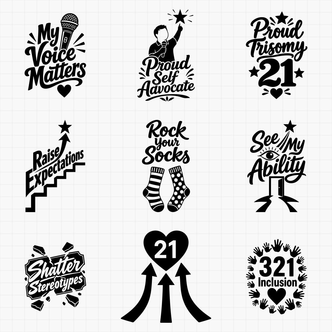 Down Syndrome Awareness & Acceptance Designs - Thumbnail 5