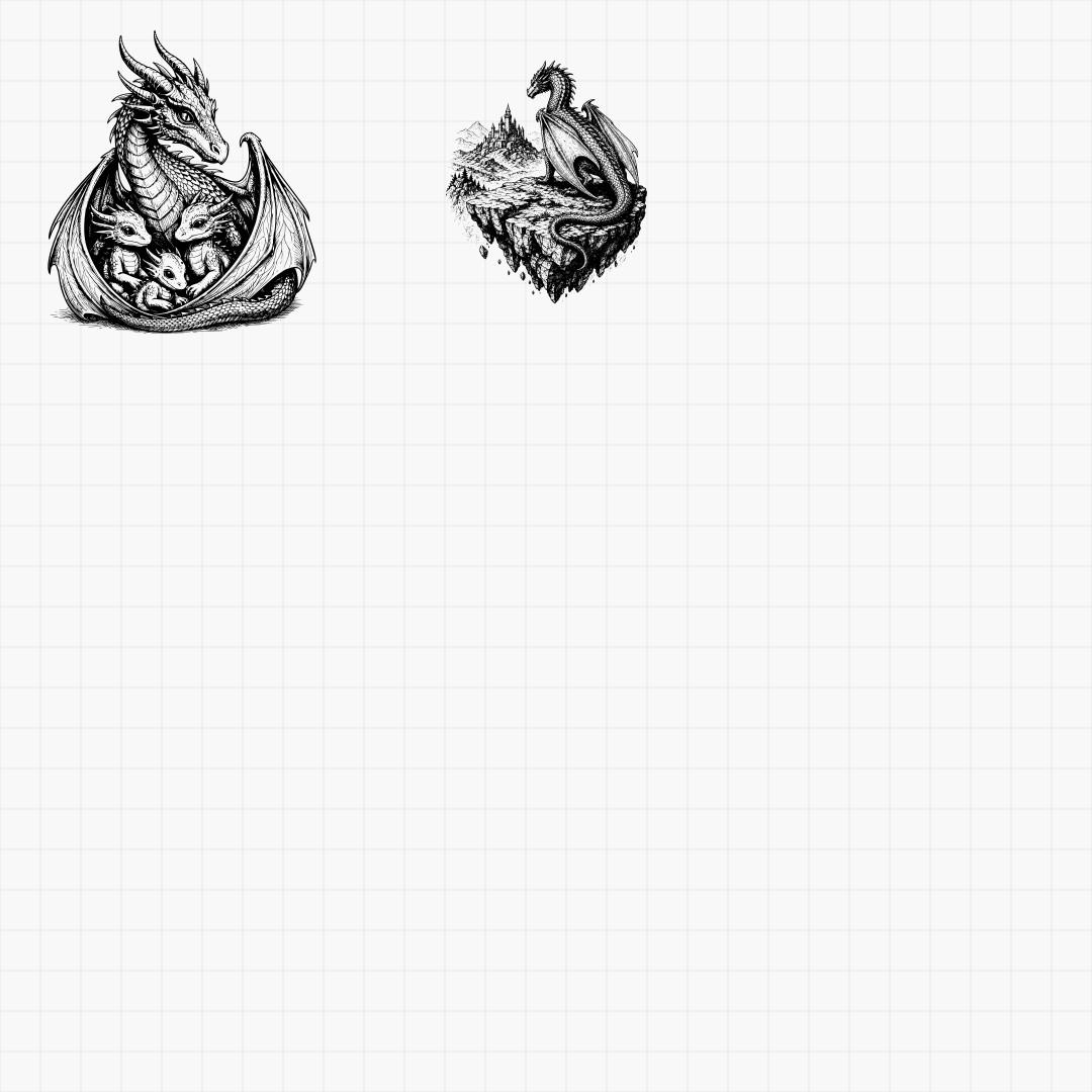 Dragon Lairs & Fantasy Scenes - Thumbnail 5