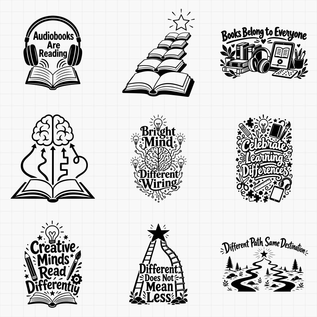 Dyslexia Awareness & Learning Differences Designs - Thumbnail 2