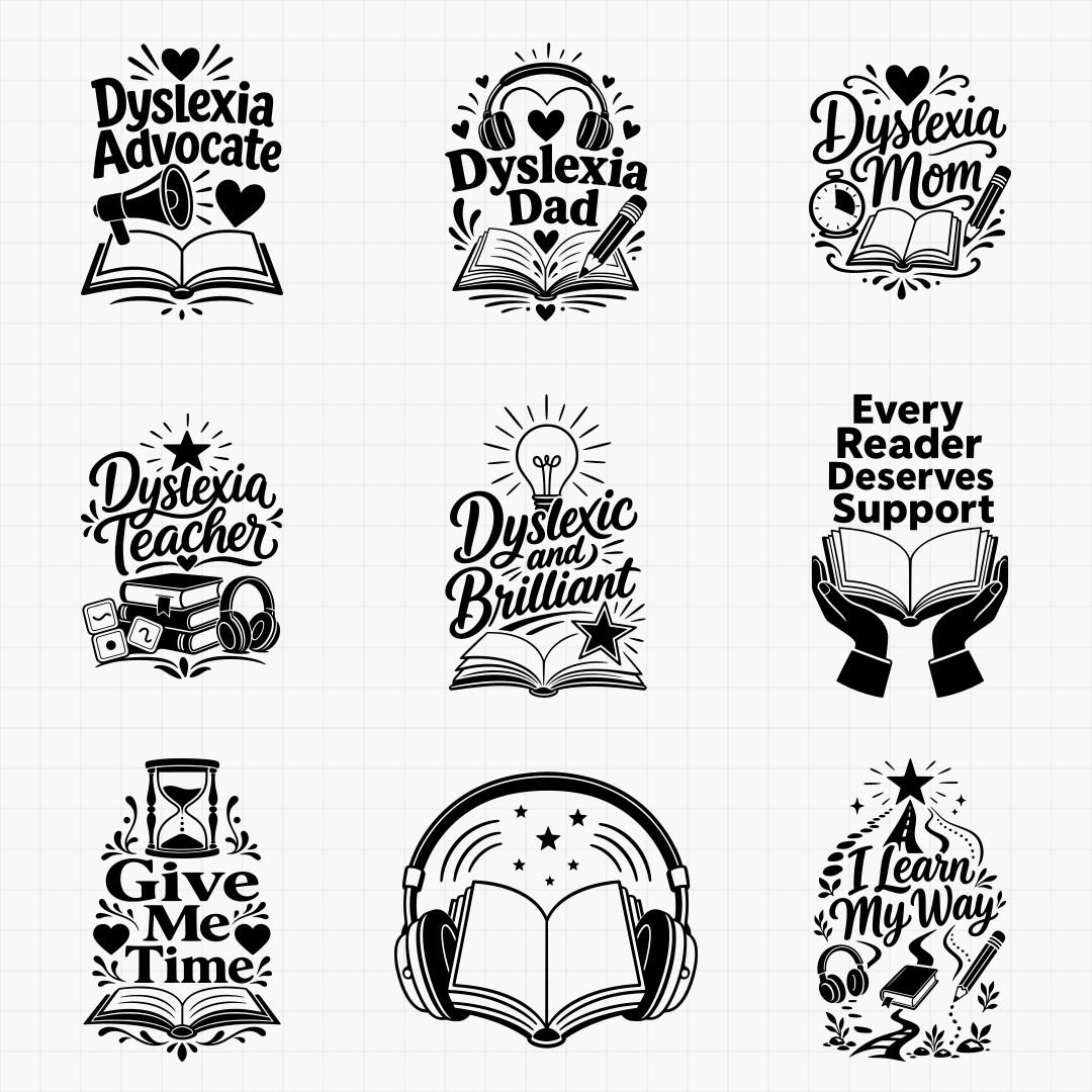 Dyslexia Awareness & Learning Differences Designs - Thumbnail 3