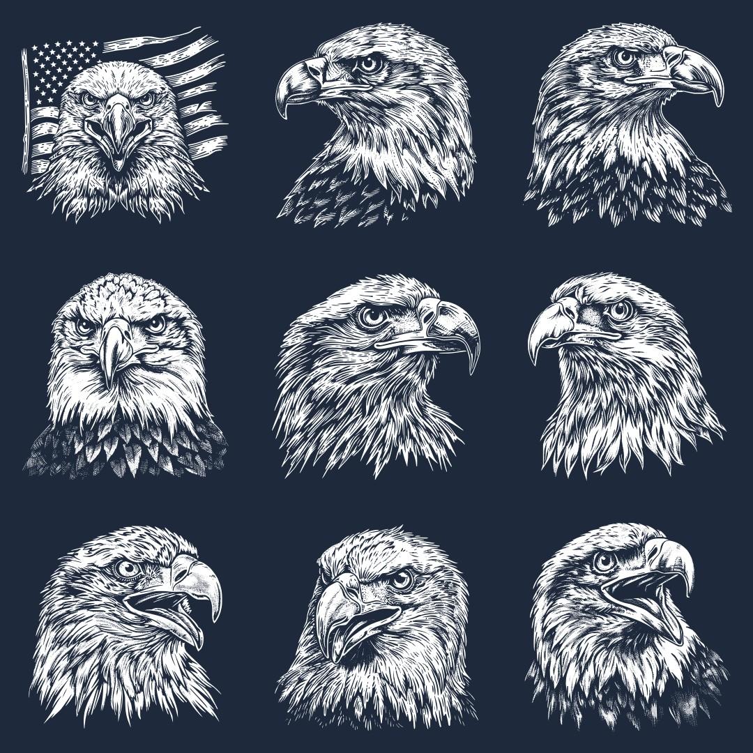Eagle Designs For Slate - Thumbnail 2