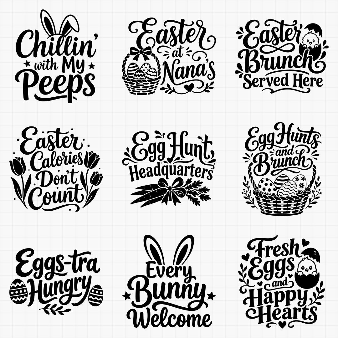 Easter Cutting Board Sayings - Thumbnail 3