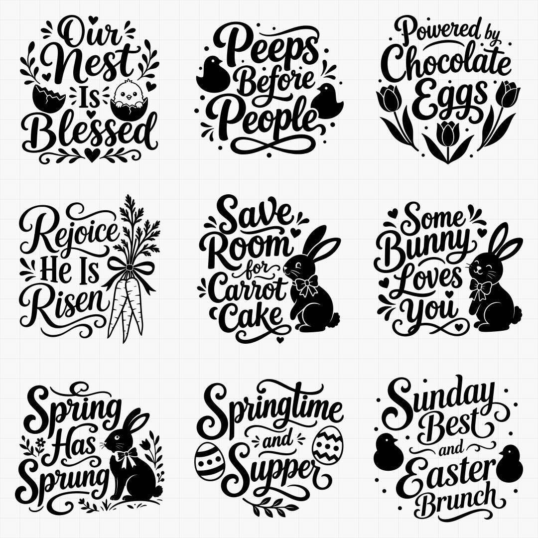 Easter Cutting Board Sayings - Thumbnail 6