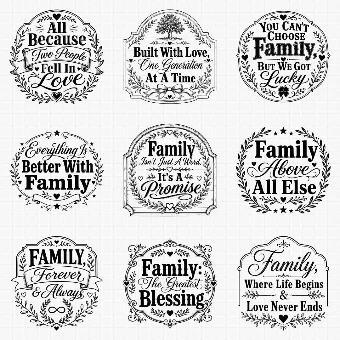 Family Sayings & Sign Designs - Thumbnail 2