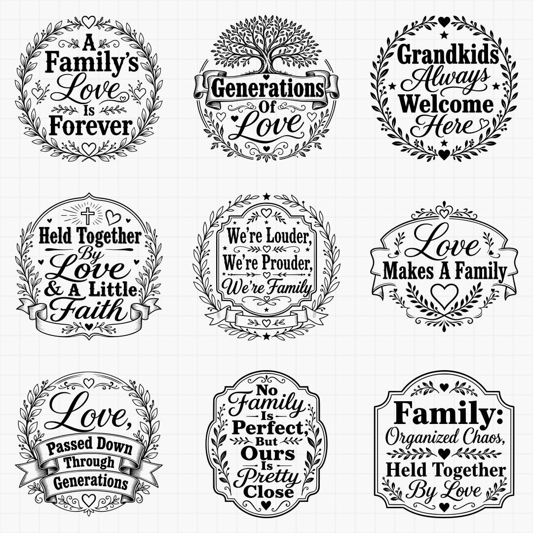 Family Sayings & Sign Designs - Thumbnail 3
