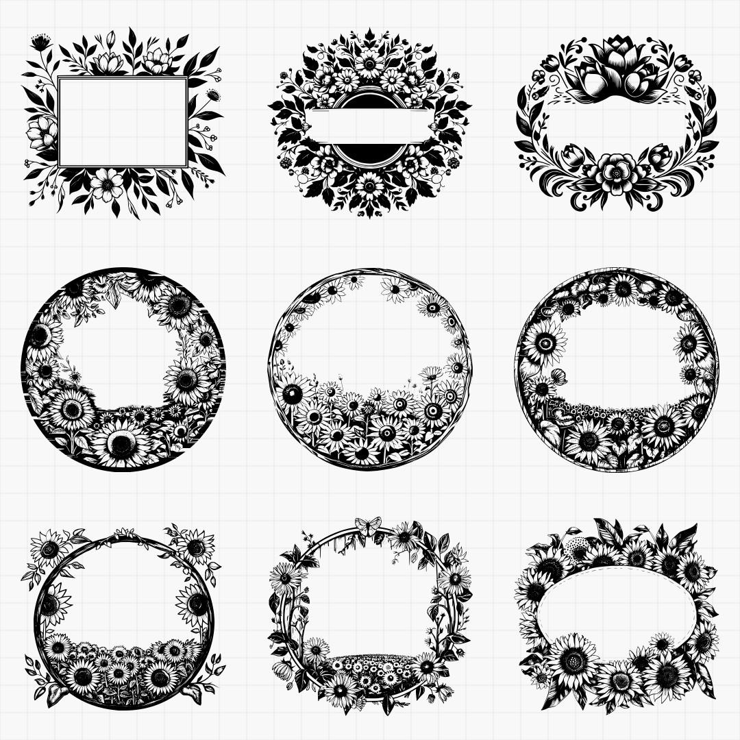 Floral Signs Part 2 Design Pack - Thumbnail 3