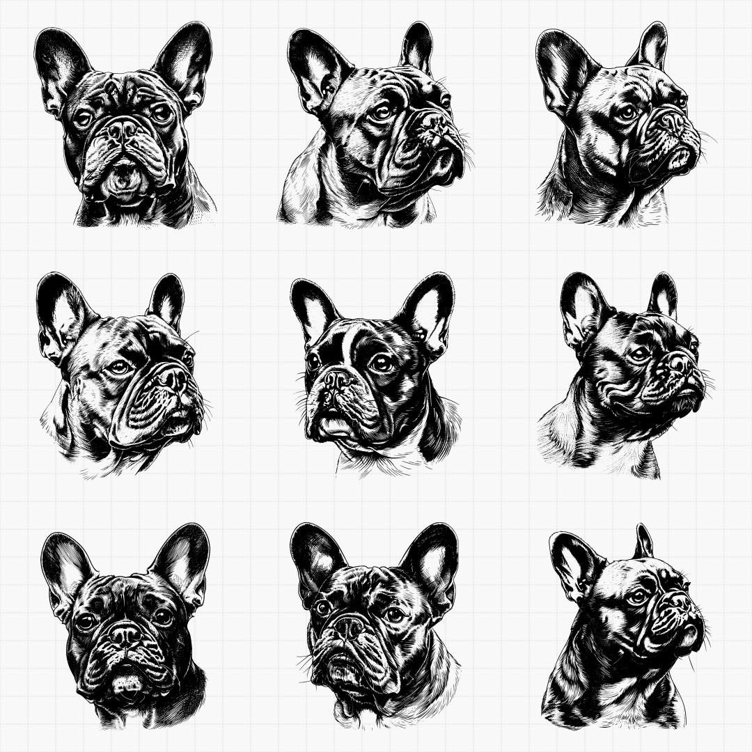 French Bulldog Design Pack - Thumbnail 2