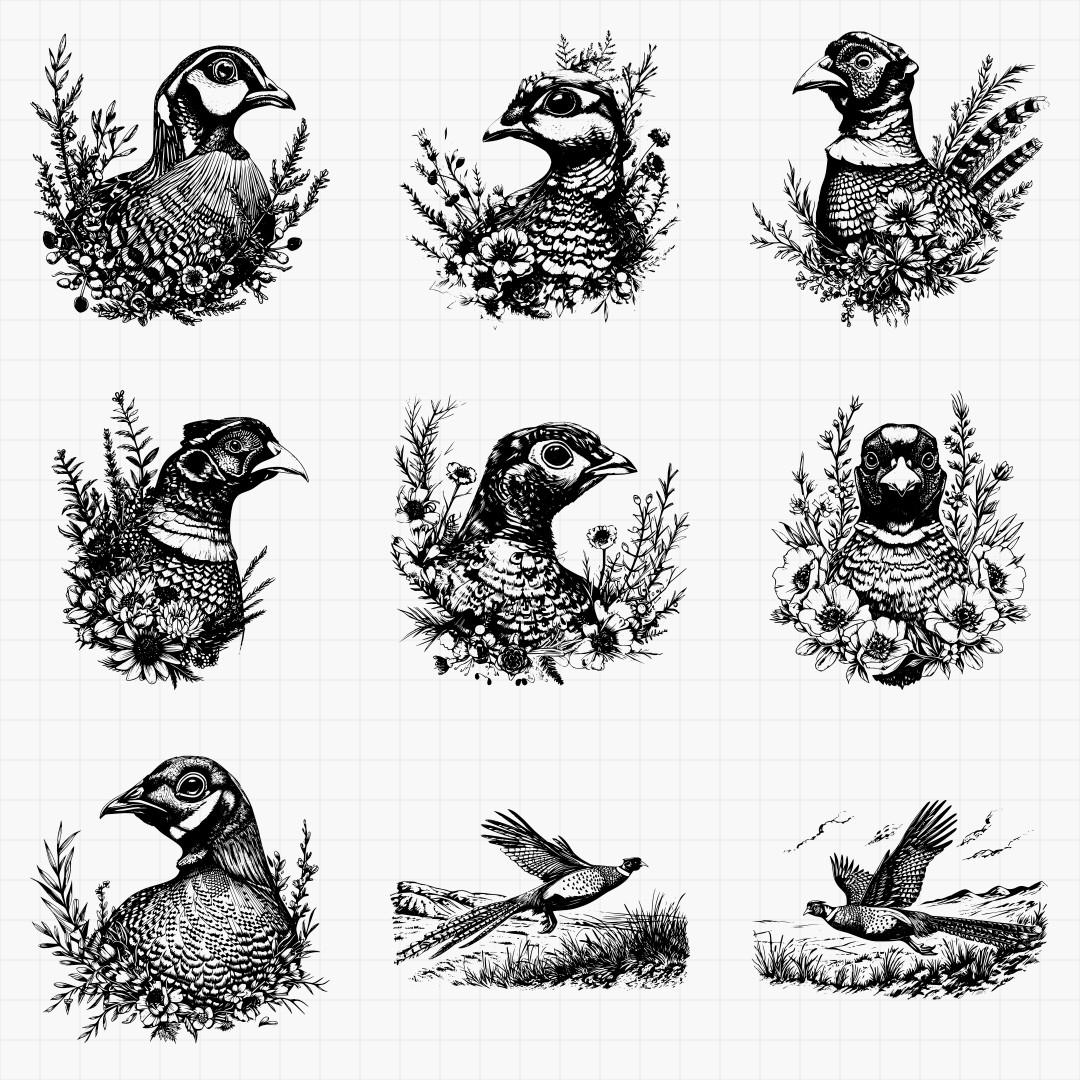 Game Bird Designs Pack - Thumbnail 5