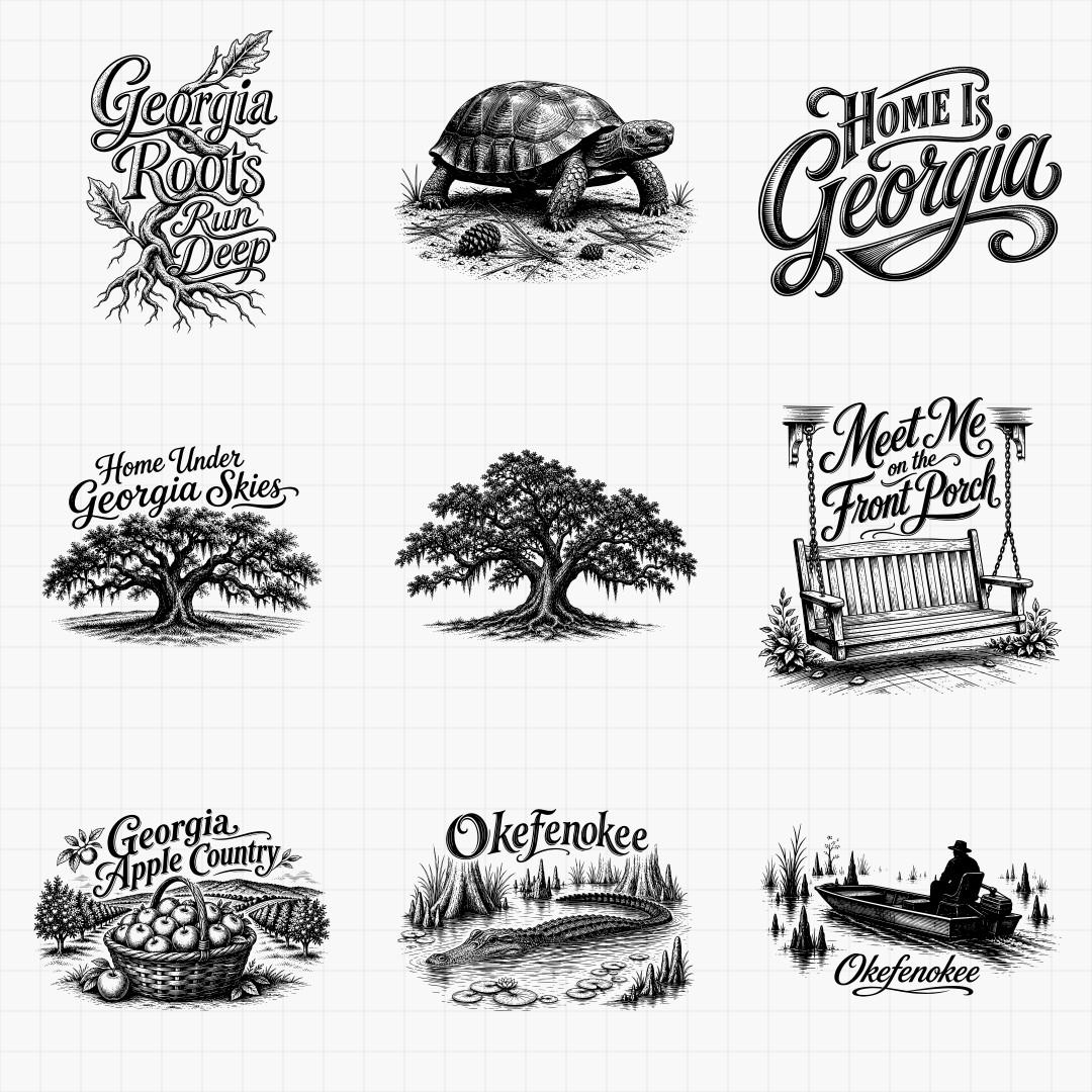 Georgia State Pride & Travel Designs - Thumbnail 5