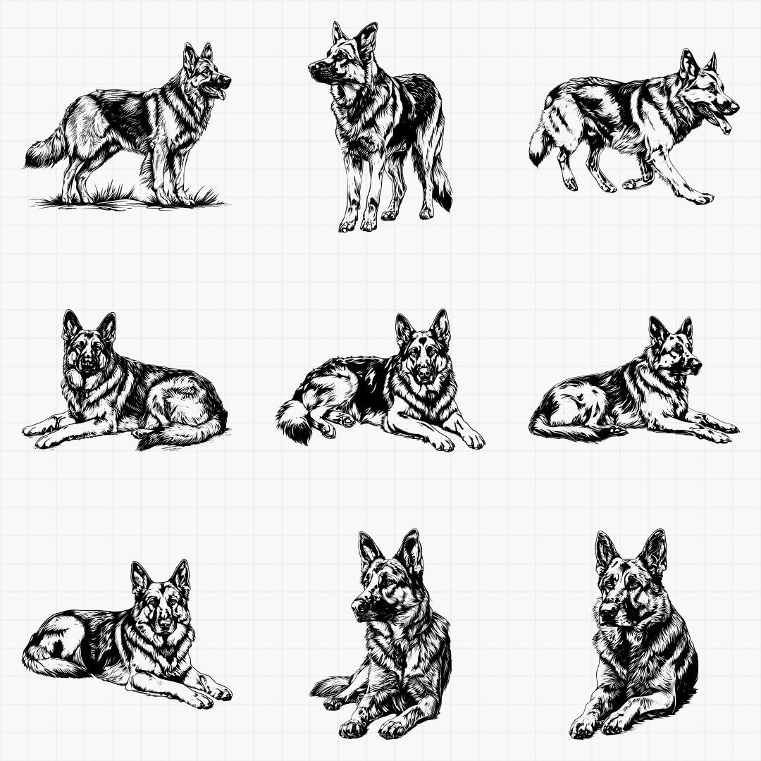 German Shepard Designs - Thumbnail 4