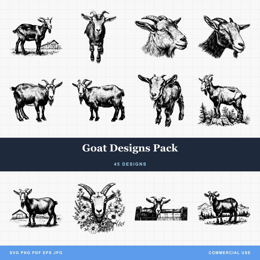 Goat Designs Pack