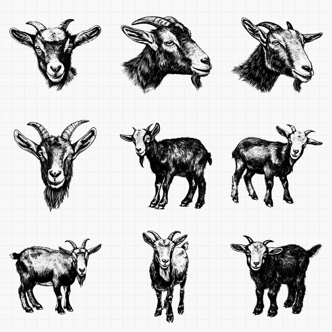 Goat Designs Pack - Thumbnail 3