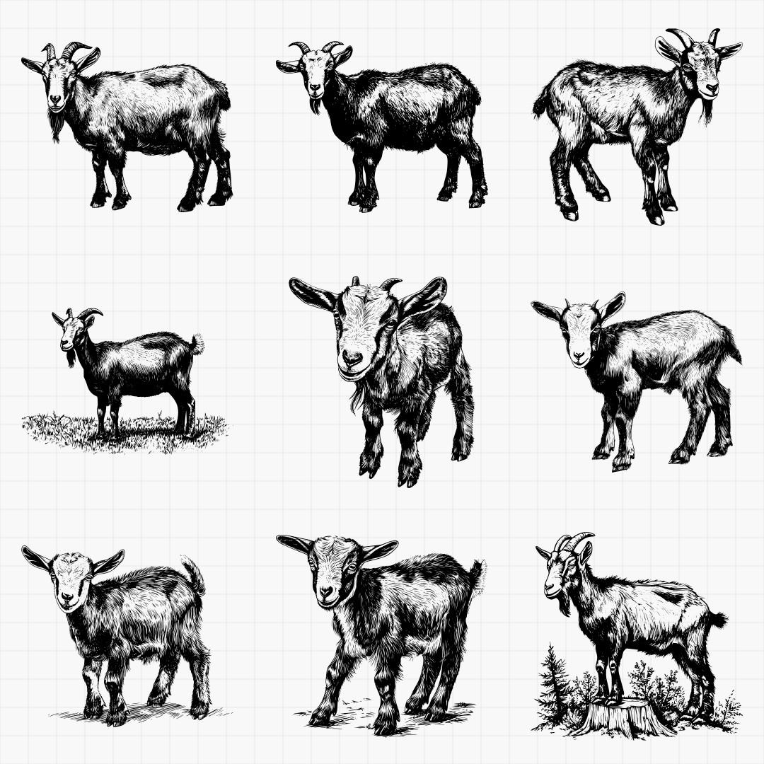 Goat Designs Pack - Thumbnail 4