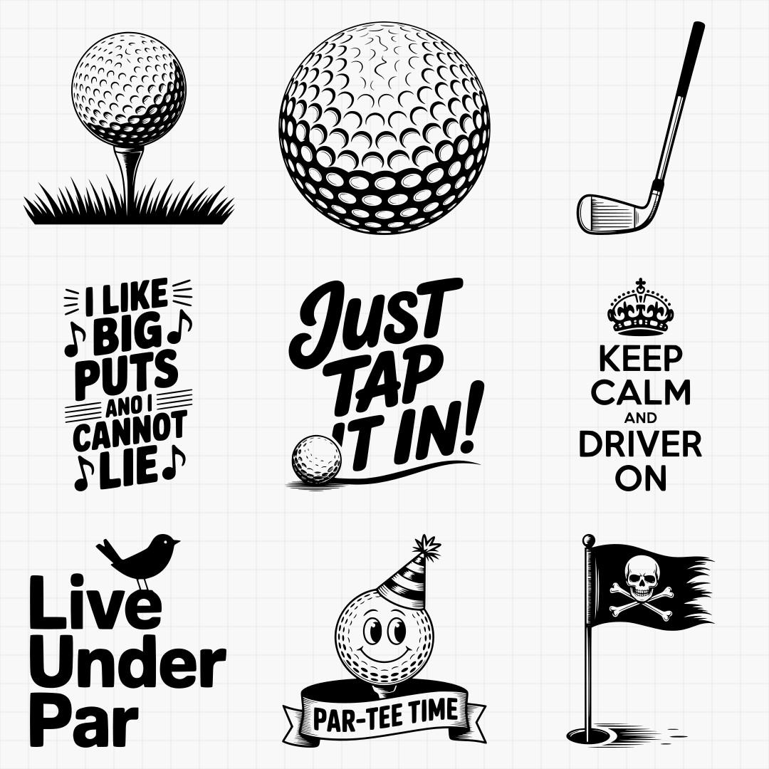 Golf Designs Bundle 2 - Thumbnail 4