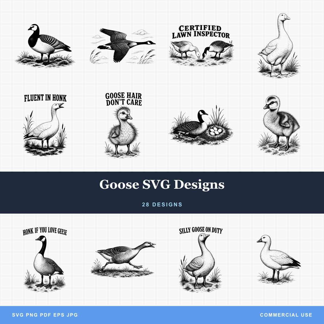 Goose SVG Designs