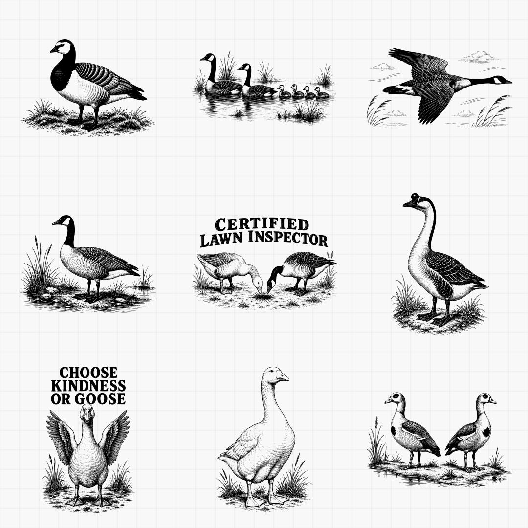 Goose SVG Designs - Thumbnail 2