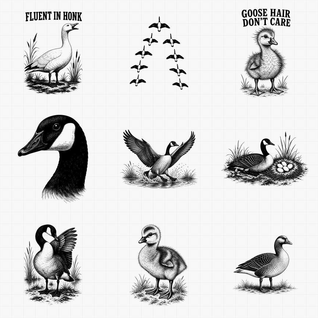 Goose SVG Designs - Thumbnail 3