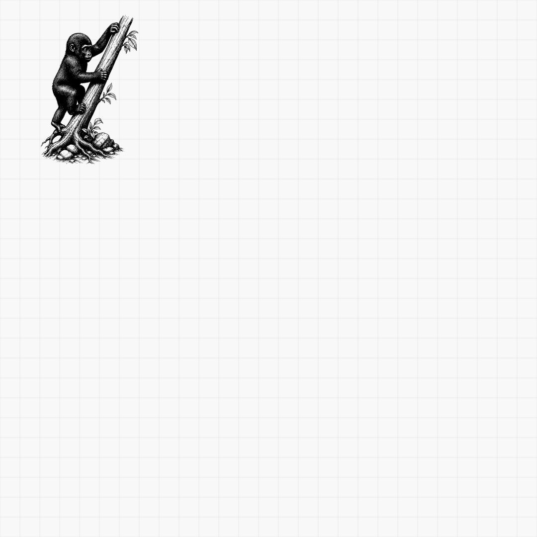 Gorilla and Orangutan SVG Designs - Thumbnail 5