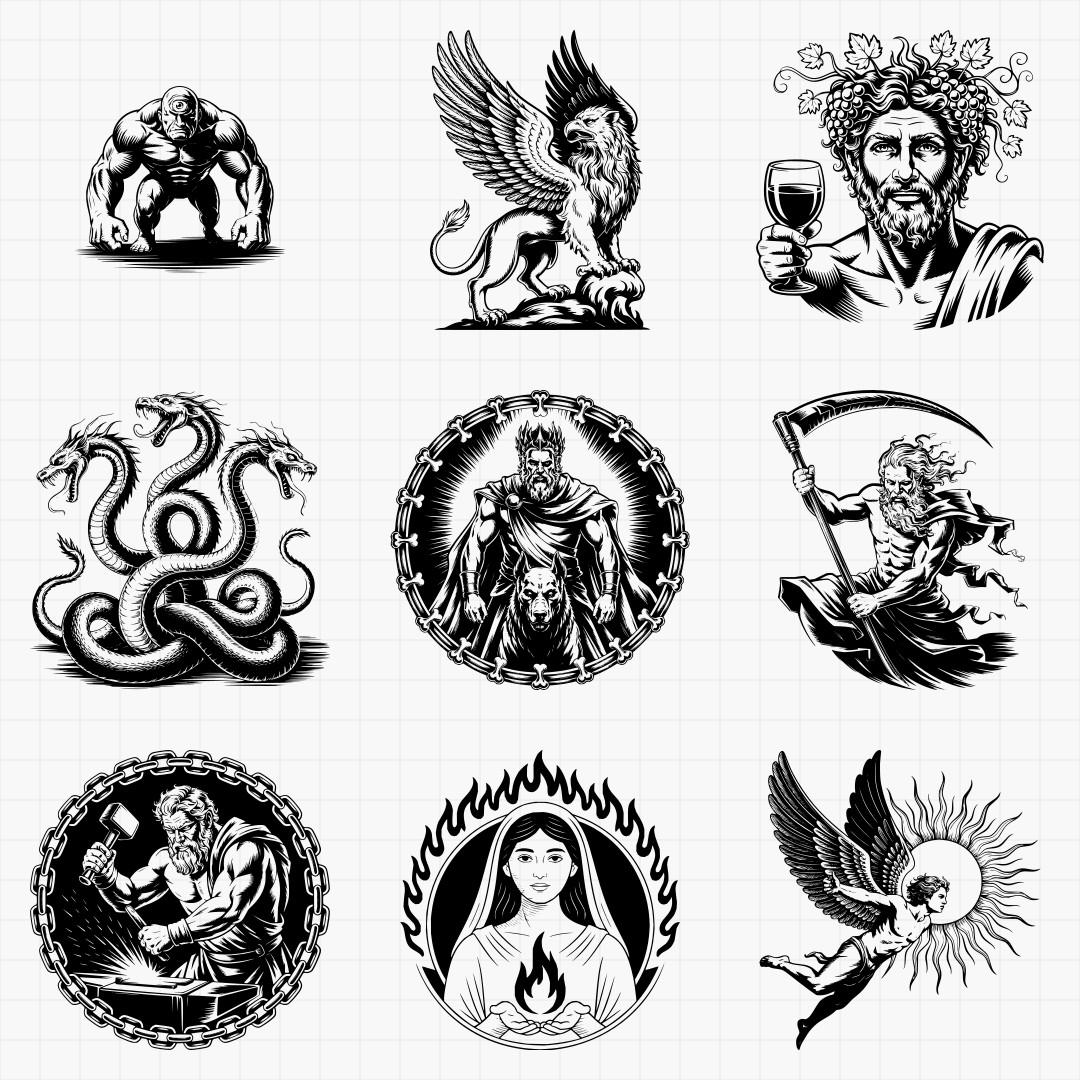 Greek Mythology Designs - Thumbnail 3