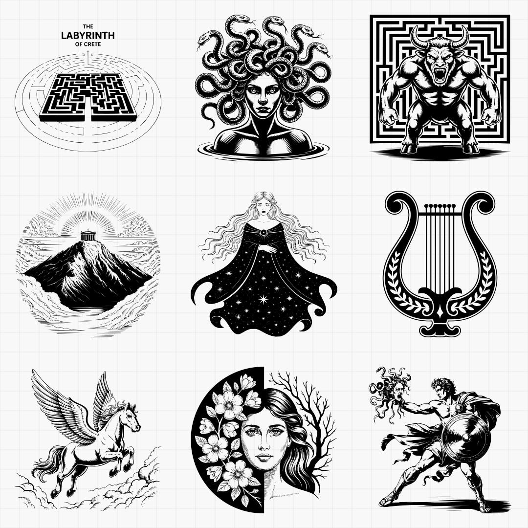 Greek Mythology Designs - Thumbnail 4