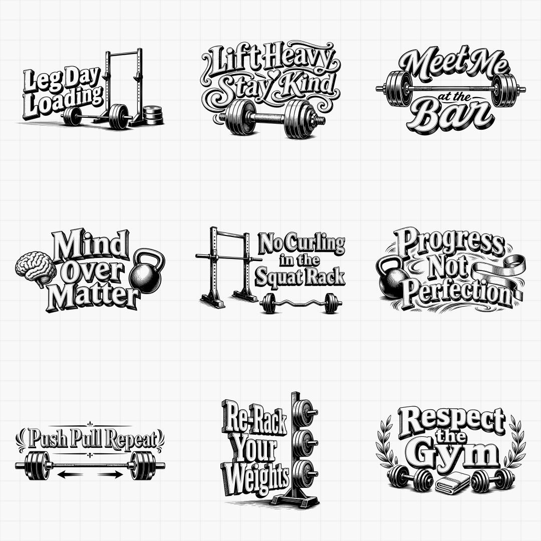 Gym Sign Sayings - Thumbnail 3