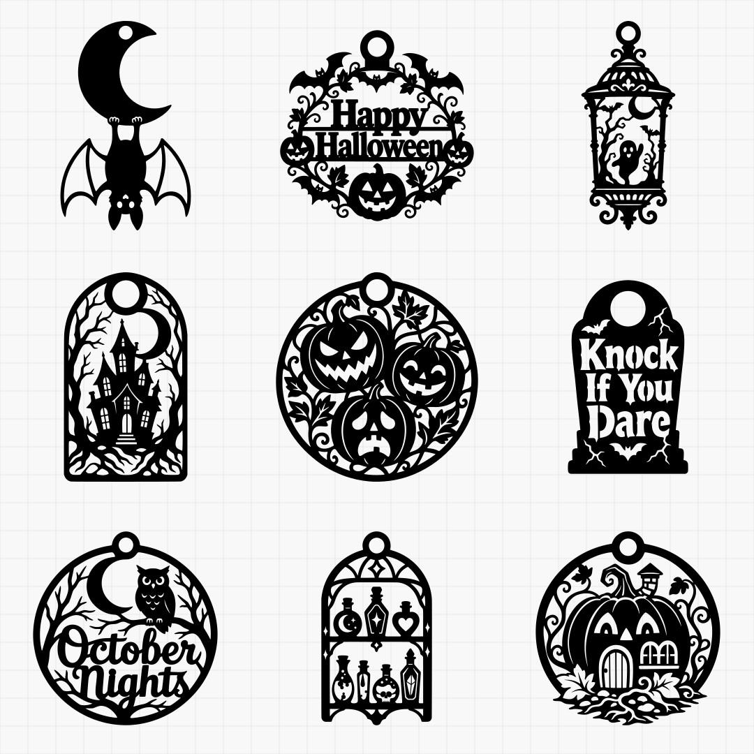 Halloween Door Hanger Designs - Thumbnail 3